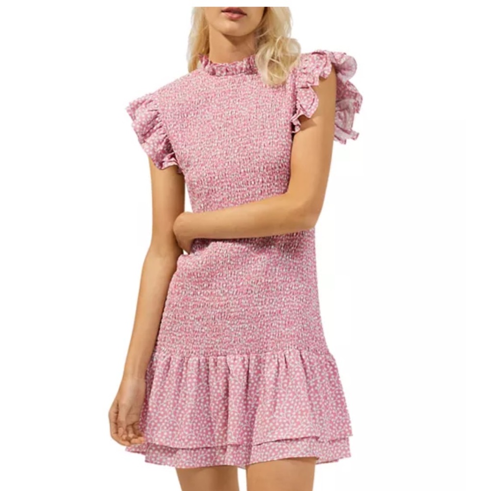 French Connection Elao Verona Crepe Mini Dress
